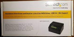 startech sdock1eu3p2 hard drive eraser