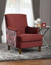 Free delivery and returns on ebay plus items for plus members. Red Optima Printed Back Accent Chair With Arms