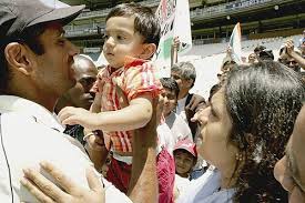The ceremony began at 9:30 am, and lasted. Rahul Dravid Celebrates With Son Samit And Wife Vijeta Photo India In South Africa Espncricinfo Com