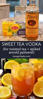 homemade sweet tea vodka iowa eats