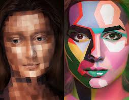 russian makeup artist paints models