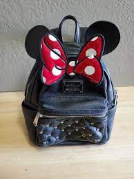 disney loungefly minnie mouse bow ears