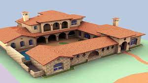 small hacienda house plans with
