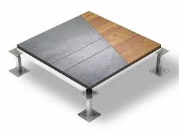 steel une false floor raised