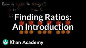 Intro To Ratios Video Khan Academy