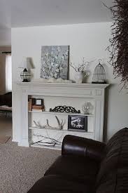 Faux Fireplace And Mantel Decor Ideas