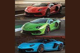 8 Most Popular Lamborghini Colours