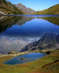 Озера Кавказа. Озеро Голубое и озеро Клумбочка