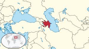 Azərbaycan respublikası), is situated in the caucasus region of eurasia, north of iran and east of the caspian sea. File Azerbaijan In Its Region Svg Wikimedia Commons