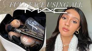 tutorial full face using all m a c