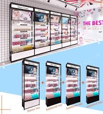china cosmetic display stand and makeup