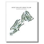 Mint Valley Golf Club, Washington - Printed Golf Courses - Golf ...