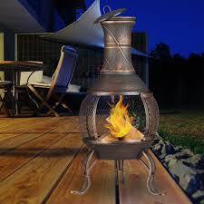 Chiminea With Fire Buy Here