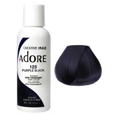 If you are looking for the perfect deep violet shade, but still natural looking. Adore Dye Purple Black Sinister Boutique