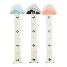 Personalized Mountain Growth Chart Height Chart Baby
