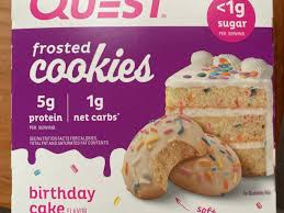 birthday cake frosted cookies nutrition