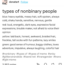One day we were like hey wanna make a meme page? and here we are. Just Nonbinary Things Auf Twitter Creds To Donatart On Tumblr Image Description Down Below