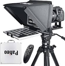 Check out our list of the best ipad teleprompter software (free & paid) to download for ipad & iphone. Teleprompter 13 Inch Pafieo S12 Large Teleprompter Tablet Compatible With Ipad Pro 12 9 Portable Teleprompter Dslr With Remote Control And Carry Case Compatible With Canon Nikon Sony Vlog Camera Amazon De Electronics
