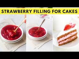 make strawberry filling for cakes