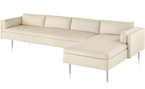 Bolster 3 Seat Sofa With Chaise By Bassamfellows For Herman Miller