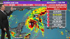 Hurricane Ian update: Ian to move into ...