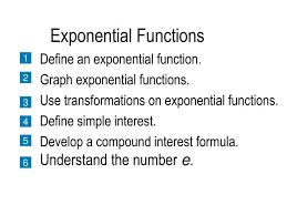 Ppt Exponential Functions Powerpoint