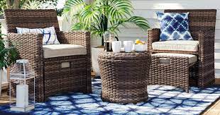 Threshold 5 Piece Wicker Patio Set Only