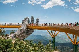 It is 1400 meters high above the water sea level, outstanding among the scenery of green forests below and the blue sky. How To Plan A Day Trip From Da Nang To Ba Na Hills Vietnam Da Nang Day Trip Trip