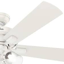 Led Indoor Fresh White Ceiling Fan With