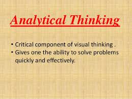 Analytical Reasoning And Quantitative Problem Solving Skills