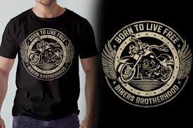 bikers brotherhood t shirt design