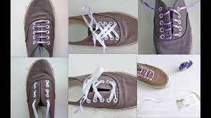 Наскоро попаднах в интернет забавна статия, която показва толкова, колкото 15 начини за обвързване връзките на обувките. Nachini Za Vrzvane Na Vrzki Ot Pandelka Saten Ways To Tie Satin Ribbon Ties Youtube