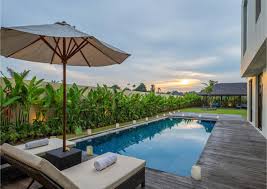 stylish villa with private pool gazebo