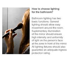 bathroom lighting 8 facts to know when