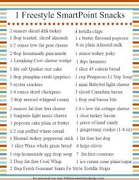 1 freestyle smartpoint snack ideas for