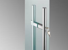 Glass Door Handles With Locks Sadev