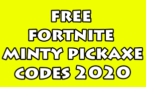 These fortnite codes for skins are not. Fortnite Free Minty Pickaxe Codes 2020 Free Fortnite Minty Pickaxe Code Generator No Survey
