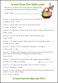 As of nov 08 21. Kids Easter Quiz Questions Www Free For Kids Com