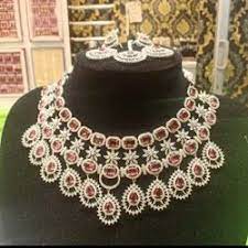 bridal necklace set in coimbatore