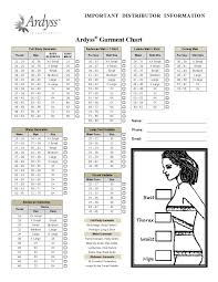 Ardyss Garment Measuring Chart By Ardyss Lifestyle Issuu