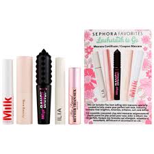 go mascara set with redeemable voucher