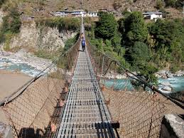 File:Suspension bridge, Annapurna, Nepal-2.jpg - Wikimedia Commons