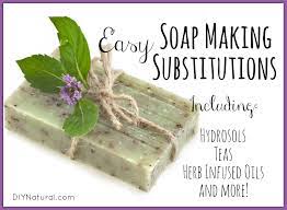 how to make soap with easy subsutions