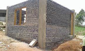 Building Homes Using Plastic Bottles