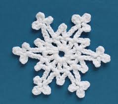 Easy 2 Row Crochet Snowflake Knit Crochet Christmas