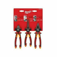 Milwaukee Vde Pliers Hand Tools Set For