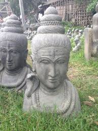 Shiva Büste Kopf Skulptur Shiwa