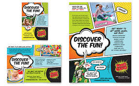 Kids Club Flyer Template Design