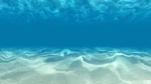 Animation Of Ocean Waves From Underwater