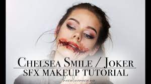joker smile halloween sfx makeup